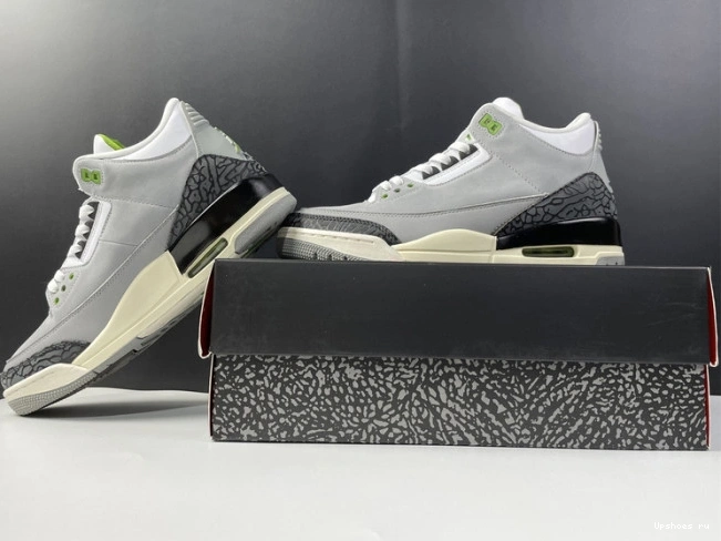 Retro Jordan 136064-006 Air 3 Chlorophyll 1112